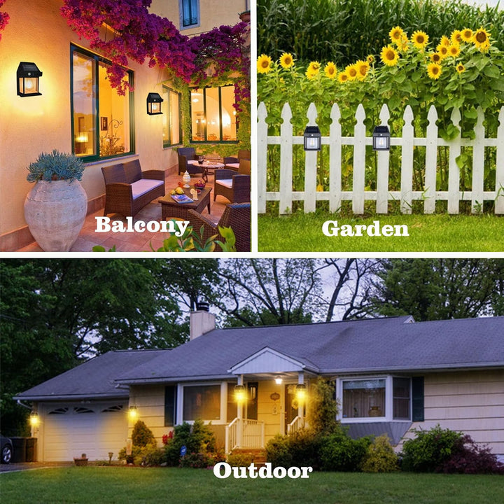 🎁Buy 2 Get 1 Free⏳Motion Sensor Solar Tungsten Wall Light