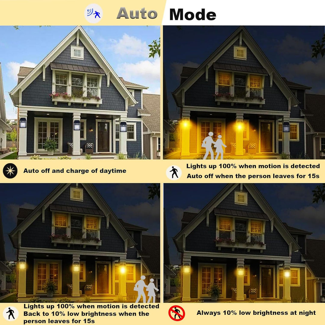🎁Buy 2 Get 1 Free⏳Motion Sensor Solar Tungsten Wall Light