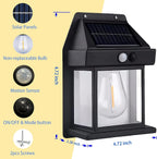 🎁Buy 2 Get 1 Free⏳Motion Sensor Solar Tungsten Wall Light