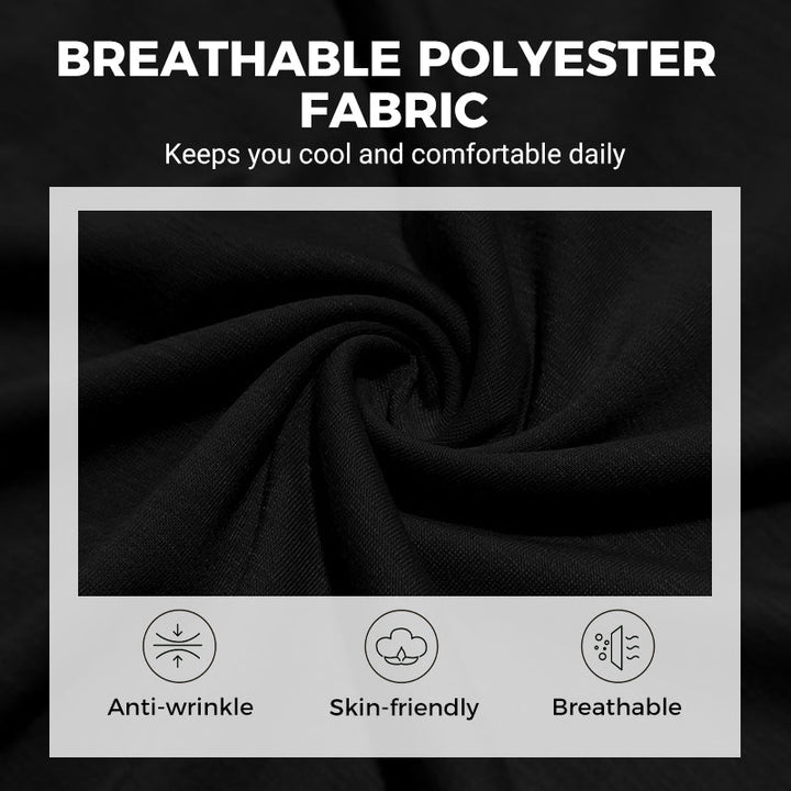 Gentlemanly and elegant Men’s Slim Fit Henley Long Sleeve T-Shirt