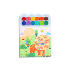 Finger Painting Book & Paint Set for Kids