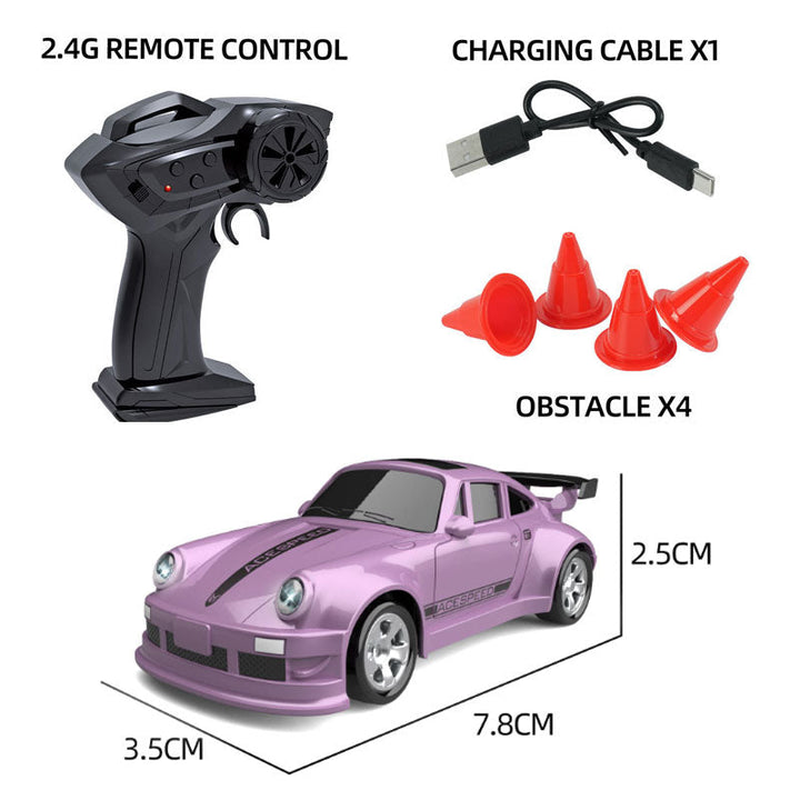 🔥Aanbieding: Mini-raceauto met afstandsbediening