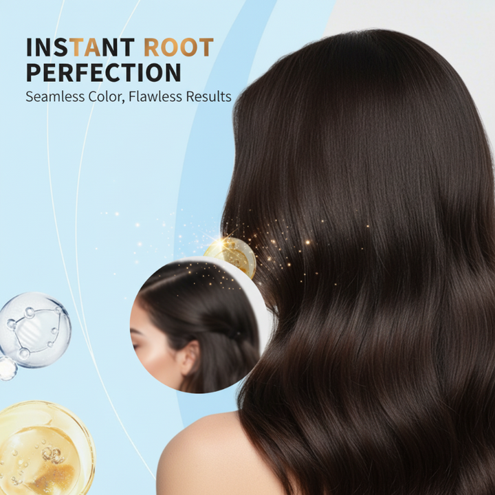 💇‍♀️ BUY 1 GET 1 FREE! ✨ Temporary Root Touch-Up Color Spray – Instant Gray Coverage, Washable &amp; Easy Application 🌸