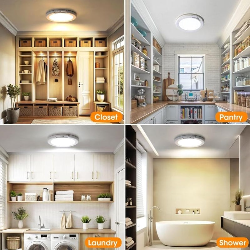 🥳2026 HOT SALE🥳💞50K+ SOLD!🔋Rechargeable Motion Light – Auto on/off, saves energy. No electrician needed. Stick on any ceiling. Peace of mind for seniors. 🕊️🌙