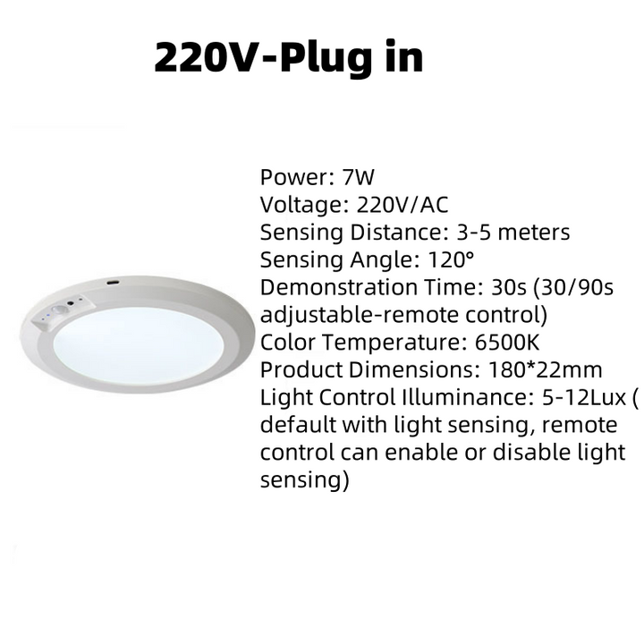 🥳2026 HOT SALE🥳💞50K+ SOLD!🔋Rechargeable Motion Light – Auto on/off, saves energy. No electrician needed. Stick on any ceiling. Peace of mind for seniors. 🕊️🌙