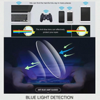 Say goodbye to eye strain—premium blue light blocking reading glasses for all-day comfort! ✨