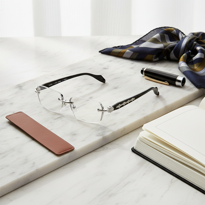 Say goodbye to eye strain—premium blue light blocking reading glasses for all-day comfort! ✨