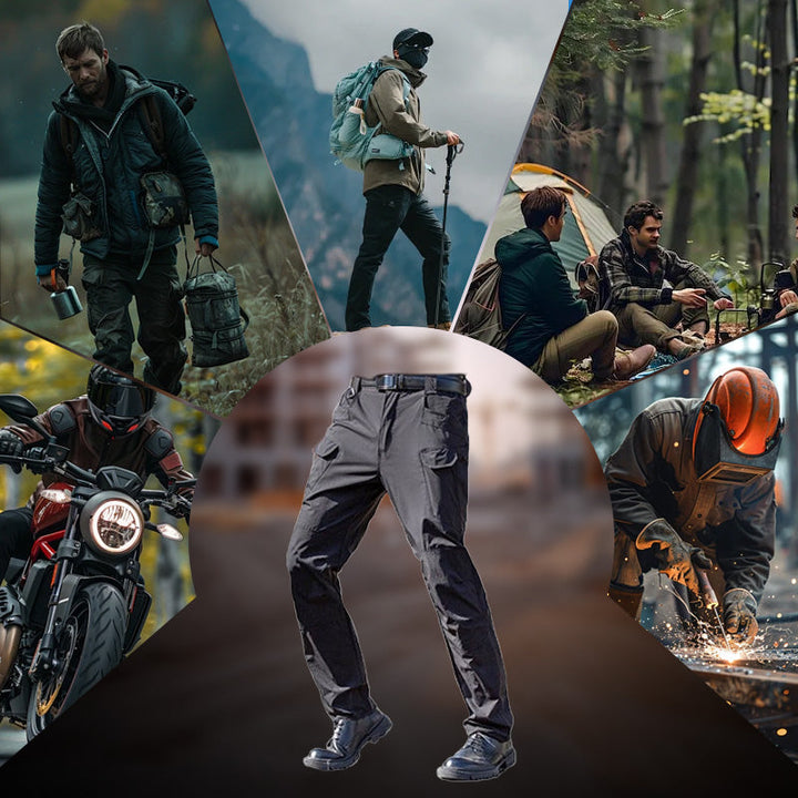 🚶  50% NYT POIS PÄÄLTÄ! 🏙️ Urban Tactical -housut – kapea istuvuus, turvalliset piilotaskut &amp;  Neljään suuntaan joustavaa materiaalia täydelliseen liikkuvuuteen ⚡