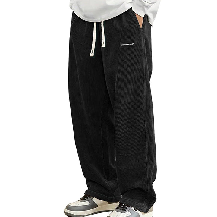 🔥¡Gran oferta! 50% de descuento.🔥Pantalones holgados para hombre con cordón ajustable y bolsillos.