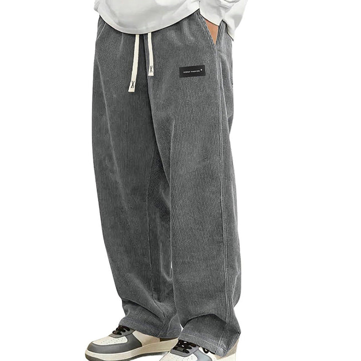 🔥¡Gran oferta! 50% de descuento.🔥Pantalones holgados para hombre con cordón ajustable y bolsillos.