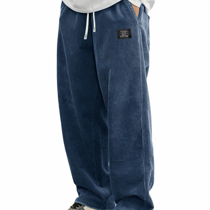 🔥¡Gran oferta! 50% de descuento.🔥Pantalones holgados para hombre con cordón ajustable y bolsillos.