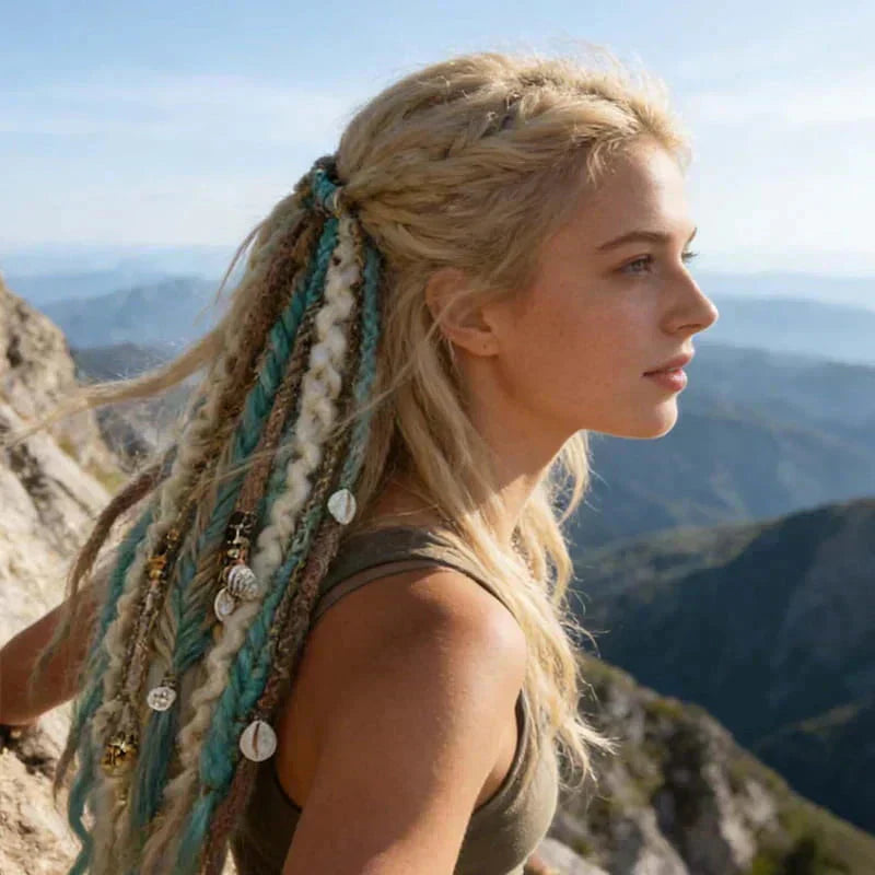 🏆NEW YEAR SALE 49% OFF👩🏼‍🦱Elastic Dread Ponytail Salty Soul