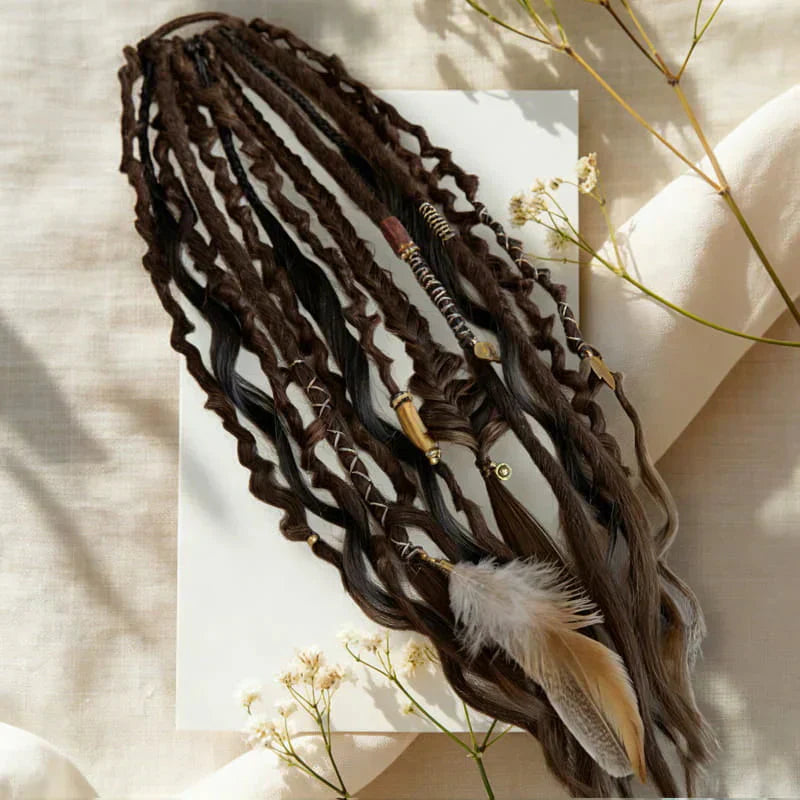 🏆NEW YEAR SALE 49% OFF👩🏼‍🦱Elastic Dread Ponytail Salty Soul