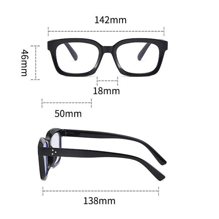 🔥Last Day 50% OFF 🎉💥Retro Square Anti-Blue Light Glasses