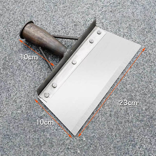Multifunctional cleaning shovel