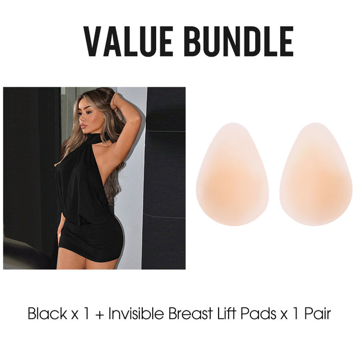 Sexy halter backless bodycon mini-jurk