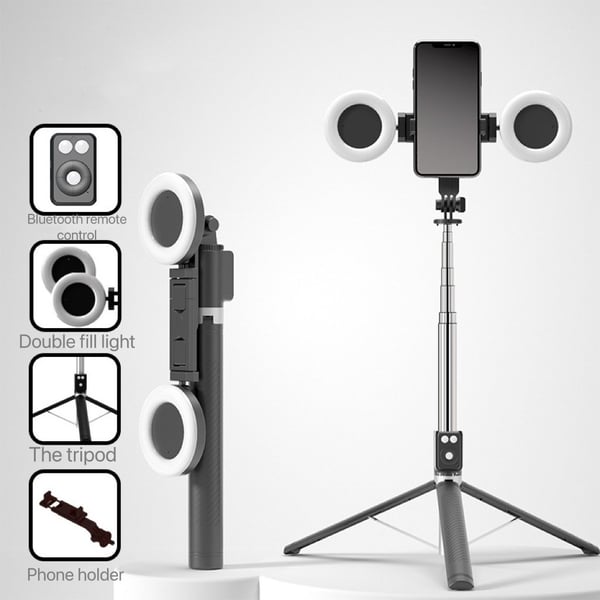 New 6 in 1 Bluetooth Selfie Stick