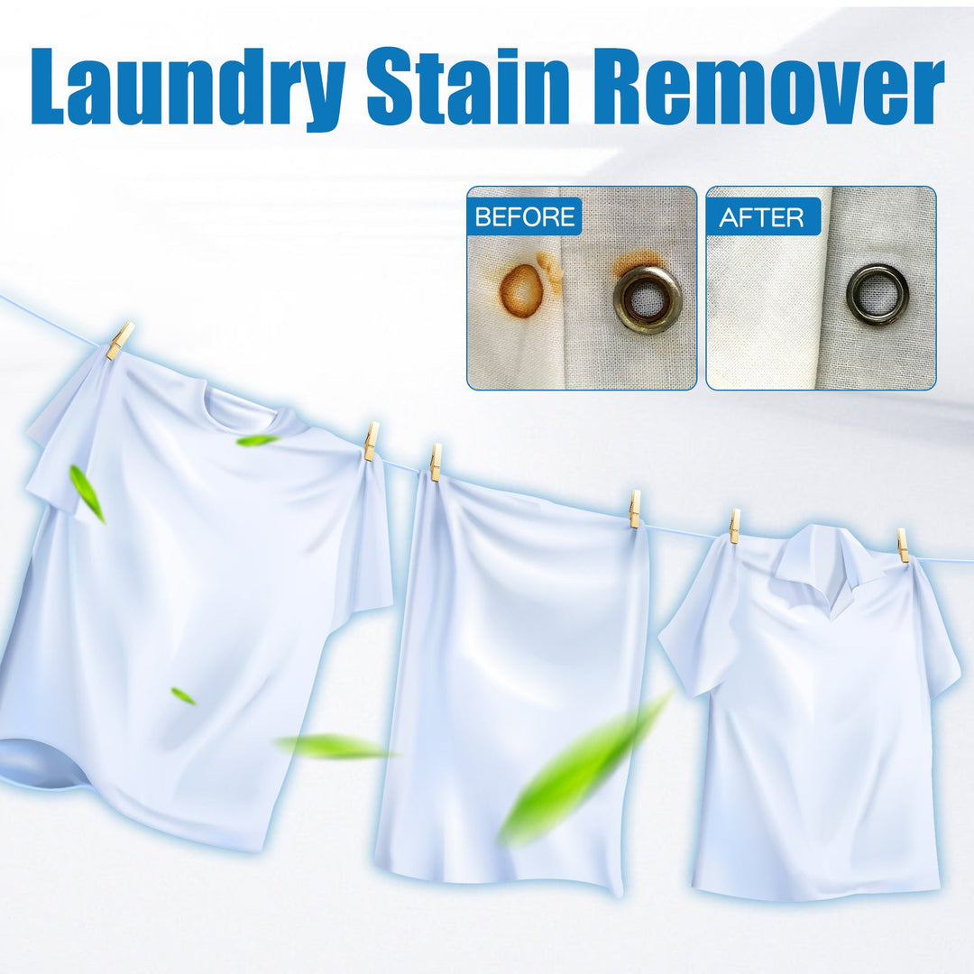 ⏰ Now only 50% off!🔥Buy 2 Get 1 Free🔥Powerful Laundry Stain Remover Spray