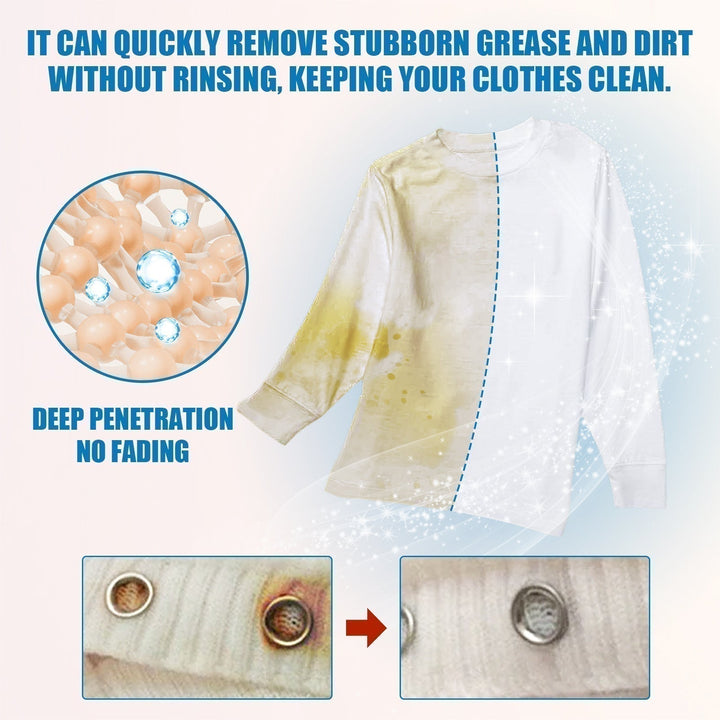 ⏰ Now only 50% off!🔥Buy 2 Get 1 Free🔥Powerful Laundry Stain Remover Spray
