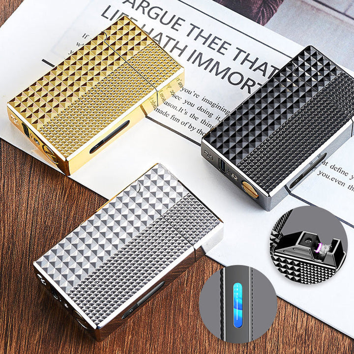 Smart Voice-Activated Metal Lighter with 4 Ignition Modes