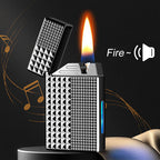 Smart Voice-Activated Metal Lighter with 4 Ignition Modes