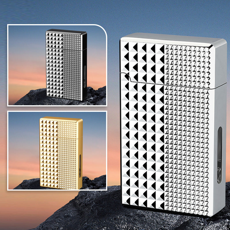 Smart Voice-Activated Metal Lighter with 4 Ignition Modes