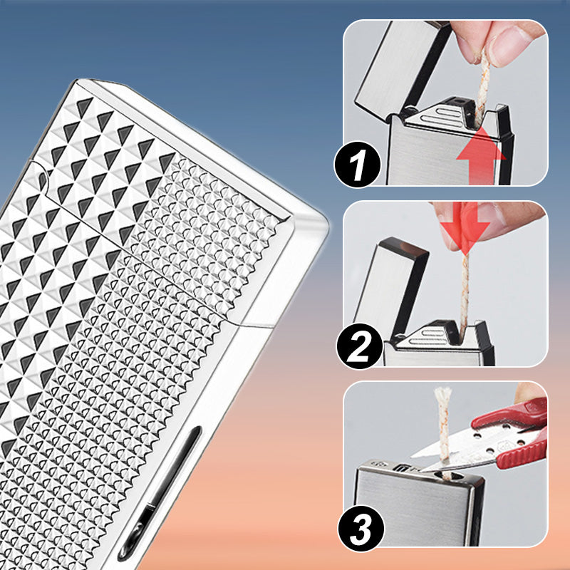 Smart Voice-Activated Metal Lighter with 4 Ignition Modes