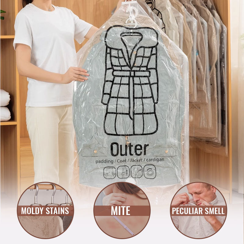 🧥Hanging Vacuum Storage Bags – Hanging Design for Wardrobe, Air Vacuum Compression, Waterproof Dustproof &amp; Space-Saving 🧹