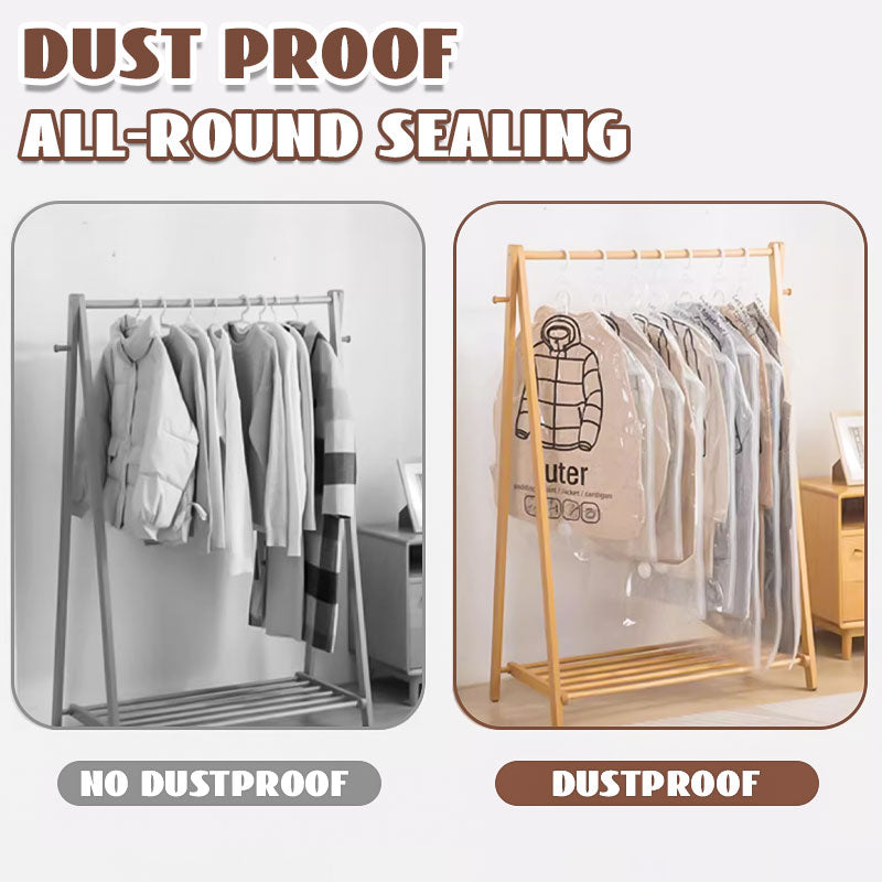 🧥Hanging Vacuum Storage Bags – Hanging Design for Wardrobe, Air Vacuum Compression, Waterproof Dustproof &amp; Space-Saving 🧹