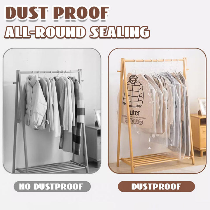 🧥Hanging Vacuum Storage Bags – Hanging Design for Wardrobe, Air Vacuum Compression, Waterproof Dustproof &amp; Space-Saving 🧹