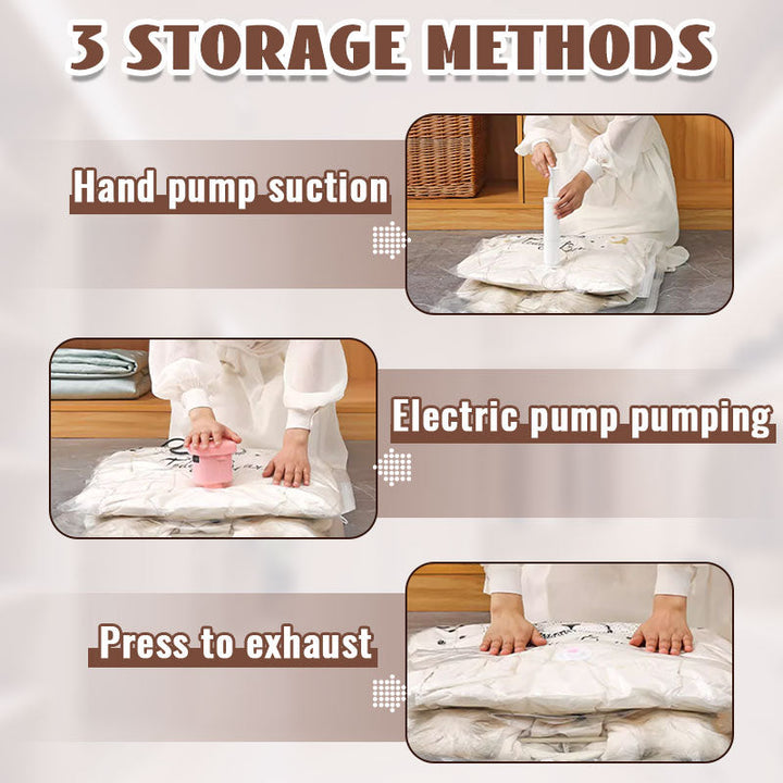 🧥Hanging Vacuum Storage Bags – Hanging Design for Wardrobe, Air Vacuum Compression, Waterproof Dustproof &amp; Space-Saving 🧹