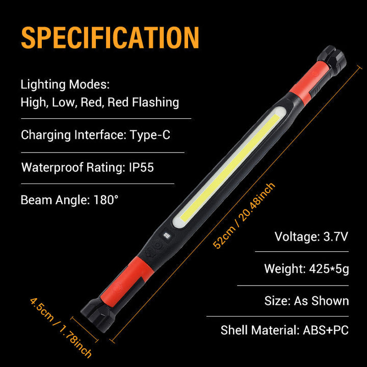 Magnetic &amp; Rechargeable LED Work Light