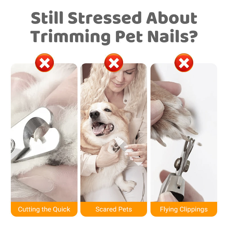 Wooden Pet Nail File with Replaceable Pads