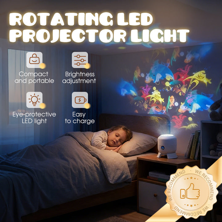 🥳VENTE FLASH 2026🥳💞Plus de 50 000 exemplaires vendus ! Projecteur LED rotatif avec effet lumineux dynamique
