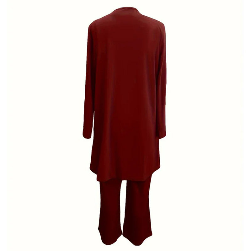✨Elegante driedelige damesset met relaxte pasvorm