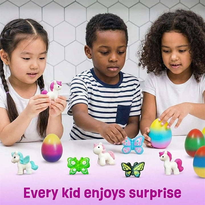 Magic Hatching Egg Toy - 6 Pack Growing Dinosaur Eggs