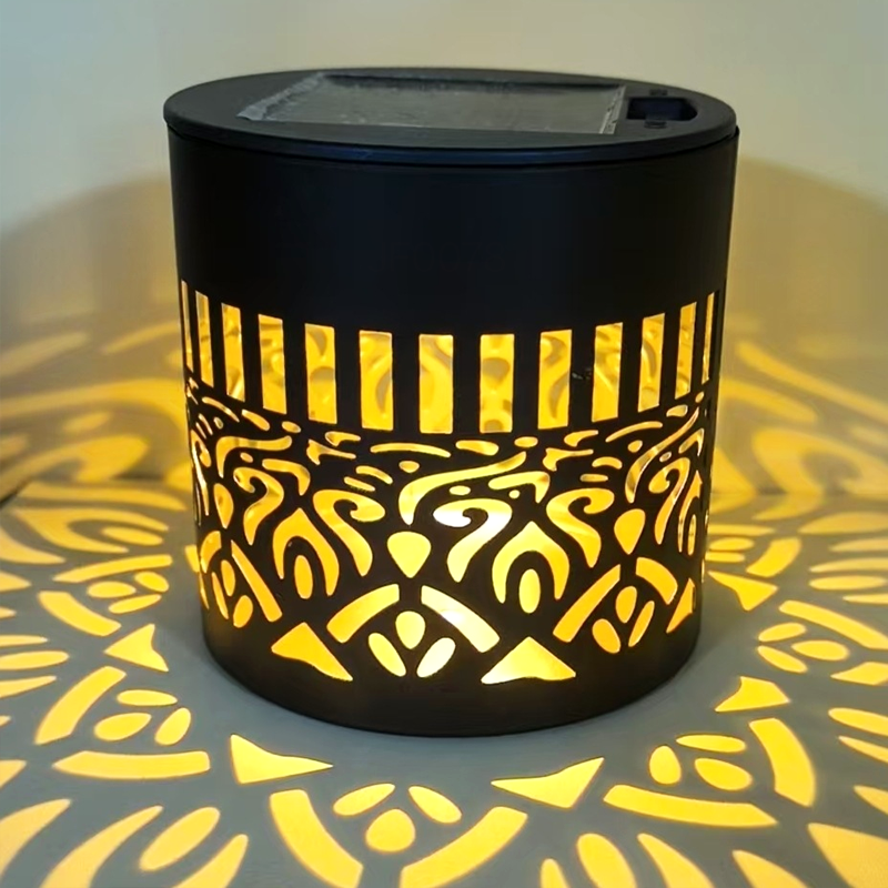 🌀 Solar Mandala Light – Stunning Pattern Projection, 2-in-1 Floor &amp; Wall Design &amp; IP65 Waterproof Auto On/Off 🌿