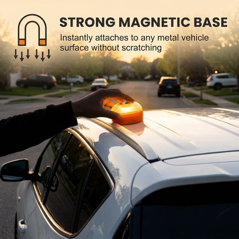 🔈🔈50% OFF🔥LED Magnetic Emergency Warning Light