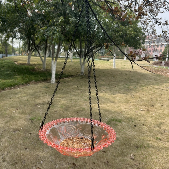 🥳2026 HOT SALE🥳💞50K+ SOLD!🐦🌧️ 50% OFF! Vintage-Style Bird Feeder with Bath – Hangs anywhere, easy to fill. Attracts robins &amp; blue tits. Perfect for nature lovers. 🏡✨