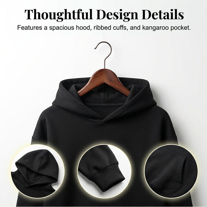 Sweat à capuche oversize pour femme avec dos en maille unique