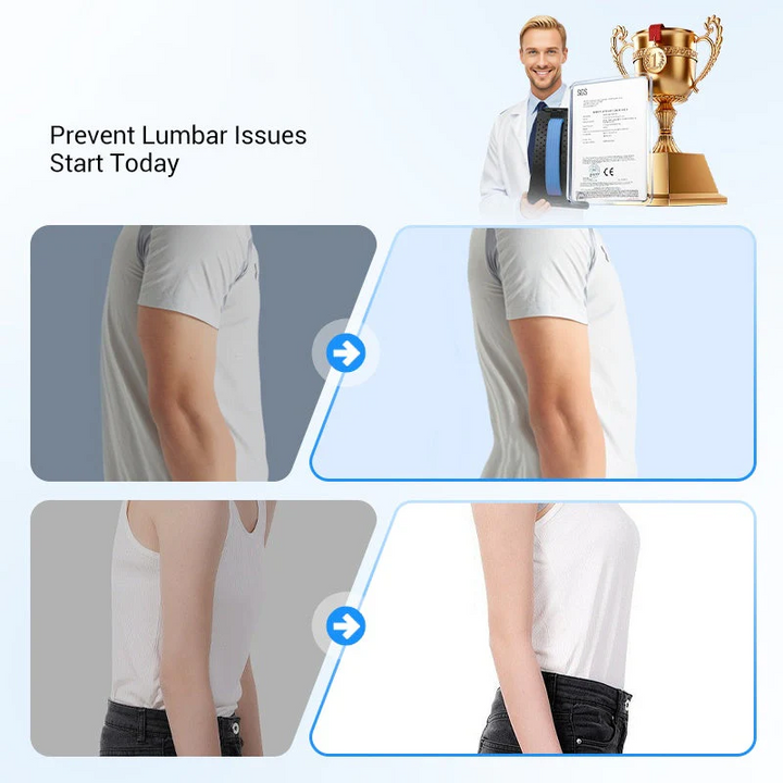 🩹 50% OFF FLASH SALE ! ⚡ Lumbar Stretcher – Ergonomic Spine Support, Adjustable Stretching Levels, Lightweight &amp; Portable 🪑