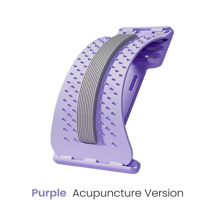 🩹 50% OFF FLASH SALE ! ⚡ Lumbar Stretcher – Ergonomic Spine Support, Adjustable Stretching Levels, Lightweight &amp; Portable 🪑