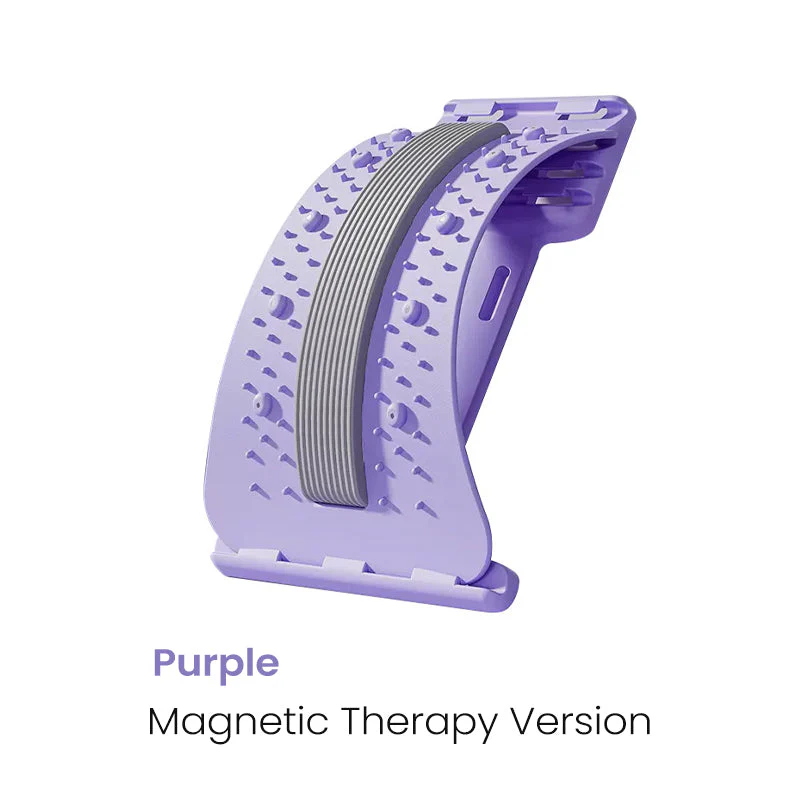 🩹 50% OFF FLASH SALE ! ⚡ Lumbar Stretcher – Ergonomic Spine Support, Adjustable Stretching Levels, Lightweight &amp; Portable 🪑