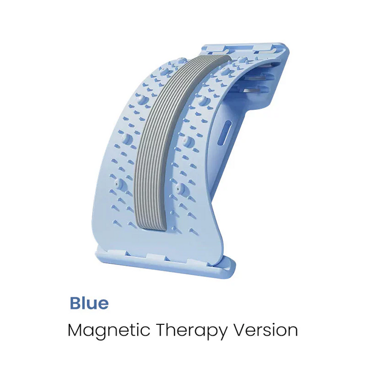 🩹 50% OFF FLASH SALE ! ⚡ Lumbar Stretcher – Ergonomic Spine Support, Adjustable Stretching Levels, Lightweight &amp; Portable 🪑