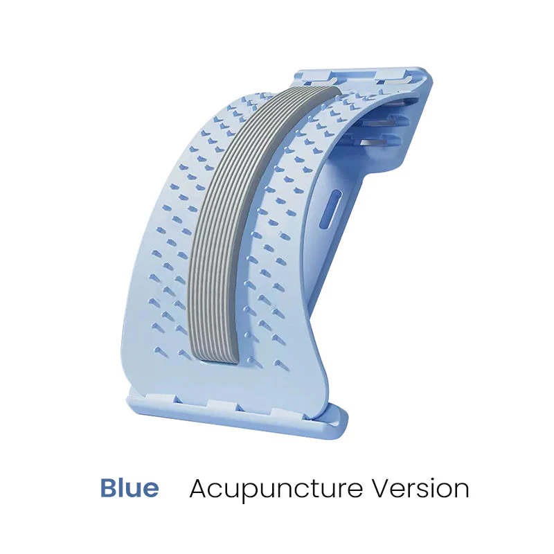 🩹 50% OFF FLASH SALE ! ⚡ Lumbar Stretcher – Ergonomic Spine Support, Adjustable Stretching Levels, Lightweight &amp; Portable 🪑