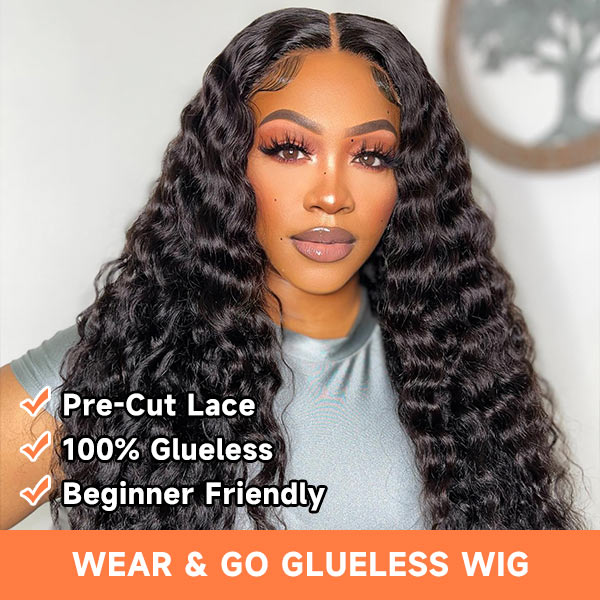 ISEE HAIR Human Hair Crochet Extensions Miracle Knots Pre-Separated 50g/Pack – Knotless Boho Braids, 4-5 Packs for Full Head, Multiple Curly &amp; Wave Textures
