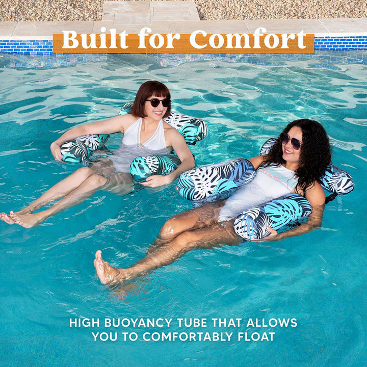 🏖️💺 Inflatable Floating Chair – Comfortable, Stable &amp; Perfect for Relaxing on the Water 🏊🌊