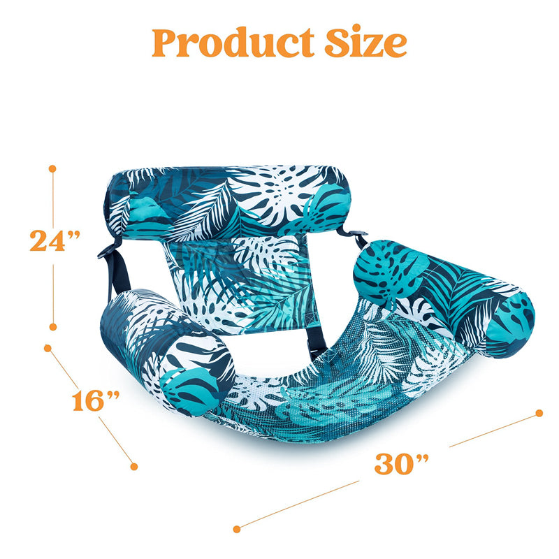 🏖️💺 Inflatable Floating Chair – Comfortable, Stable &amp; Perfect for Relaxing on the Water 🏊🌊