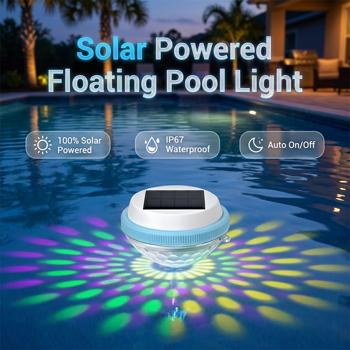 BUY 2 GET 1 FREE LED Solar Floating Pool Light