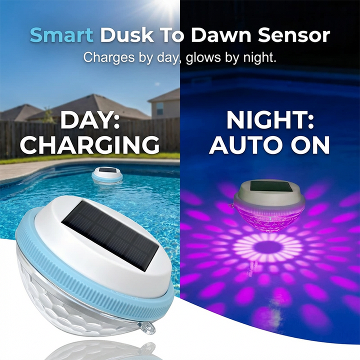 BUY 2 GET 1 FREE LED Solar Floating Pool Light